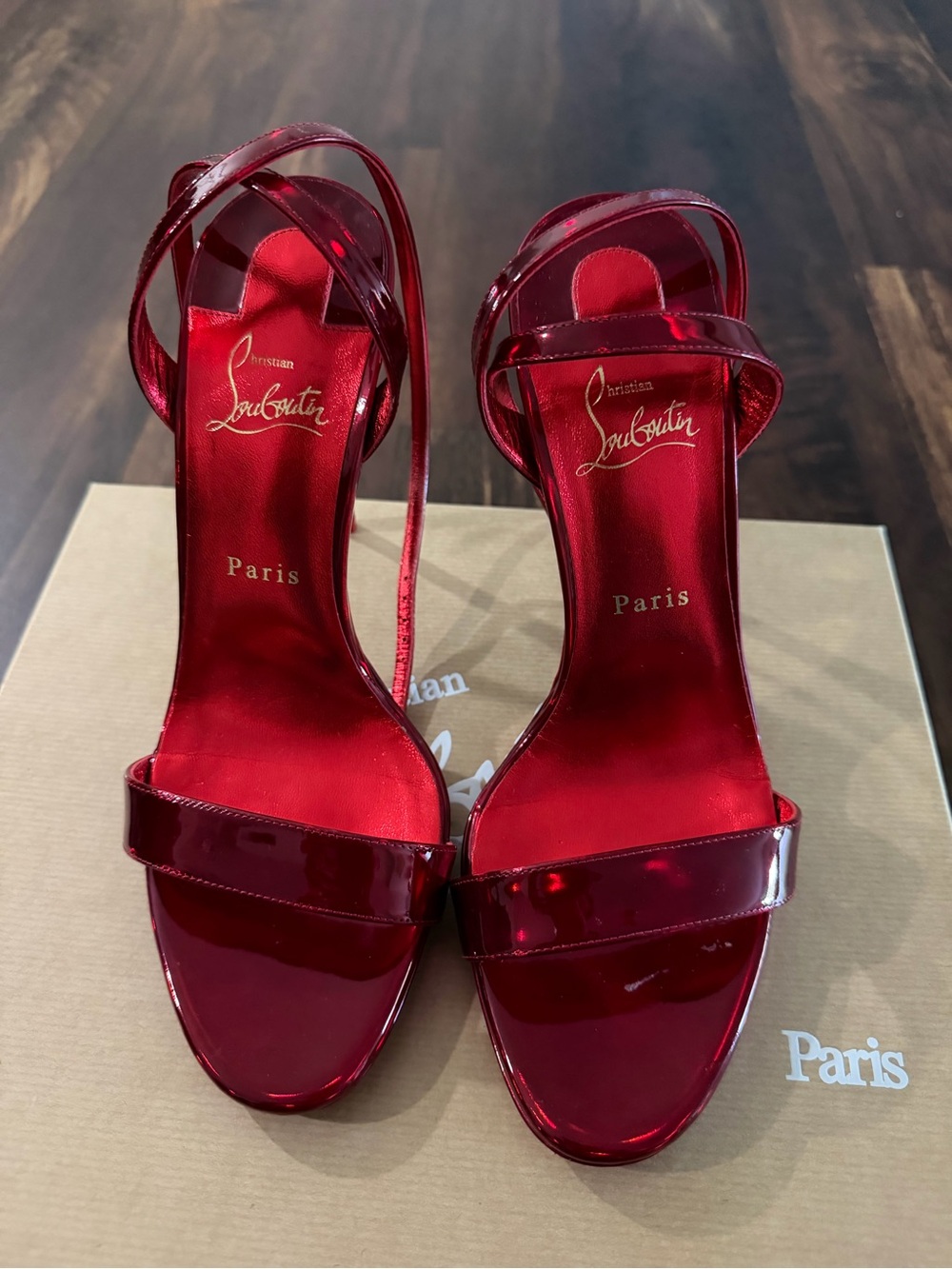 Christian Louboutin 120MM
LOUBIQUEEN PSYCH SANDAL